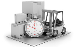 Warehouse dock to stock cycle time